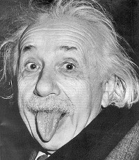 アルベルト・アインシュタインの写真